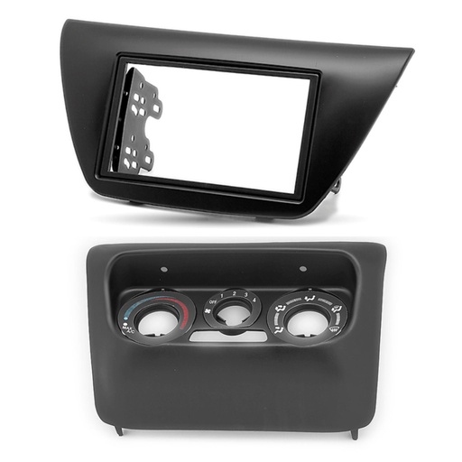 [11-653] DASHKIT PARA MITSUBISHI LANCER IX 2000-2010 (WITH PANEL FOR CONTROL ACCESORIES) COLOR NEGRO 2DIN